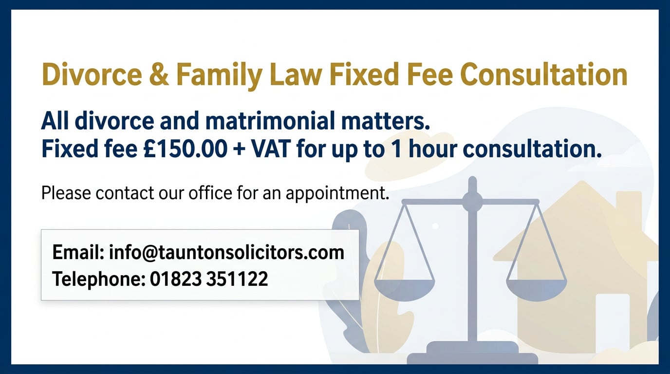 Divorce & Family Law Costs Taunton Solicitors Divorce & Family Law Costs Taunton Solicitors