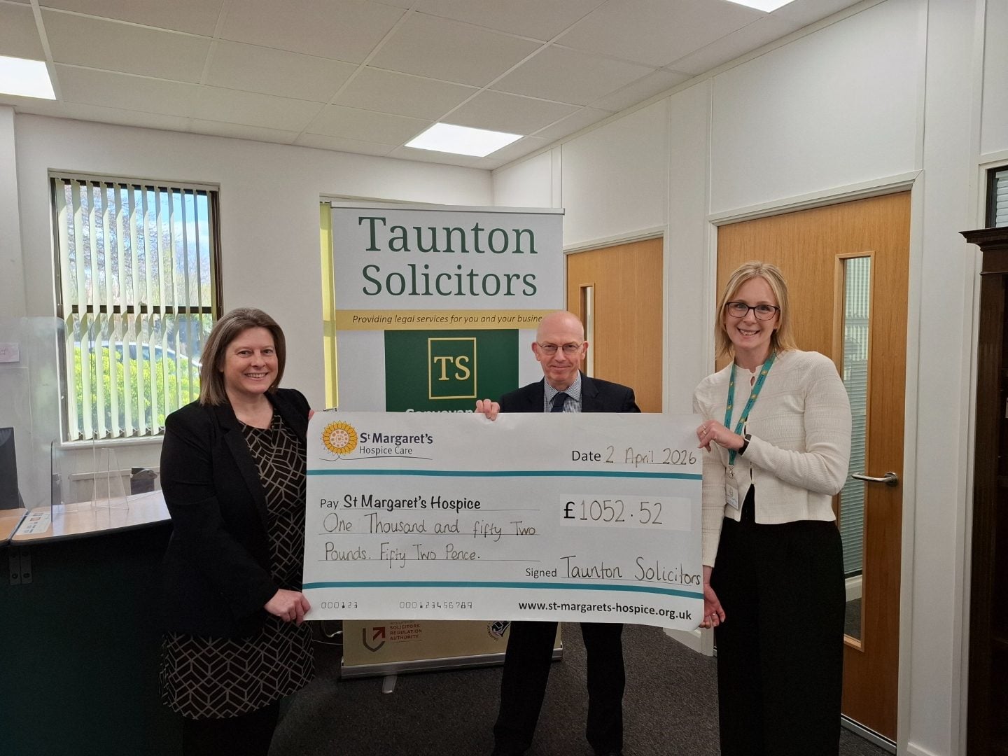 Taunton Solicitors Sponsors of St Margaret Hospice